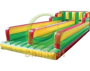 commercial bungee run inflatable game